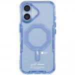 Carcasa Skinarma Saido cu MagSafe compatibila cu iPhone 17, Albastru 2 - lerato.ro
