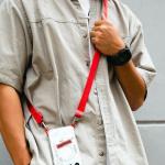 Snur pentru carcase Skinarma Scout, Rosu 11 - lerato.ro