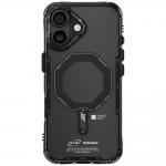 Carcasa Skinarma Saido cu MagSafe compatibila cu iPhone 17, Negru 2 - lerato.ro