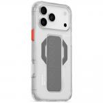 Carcasa Skinarma Haxa cu MagSafe si Grip Stand compatibila cu iPhone 17 Pro Max, Transparent 4 - lerato.ro