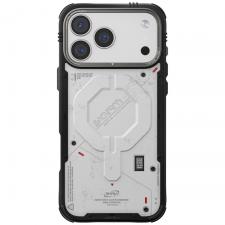 Carcasa Skinarma Vigor cu MagSafe compatibila cu iPhone 17 Pro Max, Light Gray