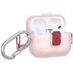 Carcasa Skinarma Mecha LE compatibila cu Apple AirPods Pro 3, Pink 3 - lerato.ro