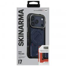 Carcasa Skinarma Vigor cu MagSafe compatibila cu iPhone 17 Pro, Albastru