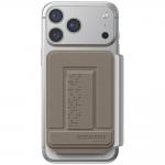 Portofel 3 in 1 Skinarma AXIS cu MagSafe, Functie Stand / Trepied, Khaki 2 - lerato.ro