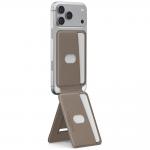 Portofel 3 in 1 Skinarma AXIS cu MagSafe, Functie Stand / Trepied, Khaki 3 - lerato.ro