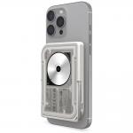 Baterie externa Skinarma Nexus Nova Magnetic Kick-Stand, 5000mAh, 20W, Incarcare Wireless, USB-C, Gri 3 - lerato.ro