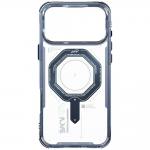 Carcasa Skinarma Magma cu MagSafe compatibila cu iPhone 17 Pro, Albastru 5 - lerato.ro