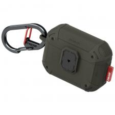 Carcasa Skinarma Mecha LE compatibila cu Apple AirPods Pro 3, Fortest Green