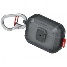 Carcasa Skinarma Mecha LE compatibila cu Apple AirPods Pro 3, Gri