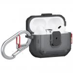 Carcasa Skinarma Mecha LE compatibila cu Apple AirPods Pro 3, Gri 3 - lerato.ro