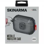 Carcasa Skinarma Mecha LE compatibila cu Apple AirPods Pro 3, Gri 5 - lerato.ro