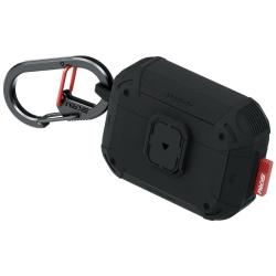 Carcasa Skinarma Mecha LE compatibila cu Apple AirPods Pro 3, Negru