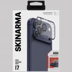 Protectie sticla securizata camera foto Skinarma Magma Full Matte compatibila cu iPhone 17 Pro Max, Albastru 4 - lerato.ro