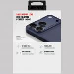 Protectie sticla securizata camera foto Skinarma Magma Full Matte compatibila cu iPhone 17 Pro Max, Albastru 5 - lerato.ro