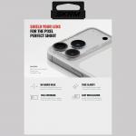 Protectie sticla securizata camera foto Skinarma Magma Full Matte compatibila cu iPhone 17 Pro Max, Gri 5 - lerato.ro
