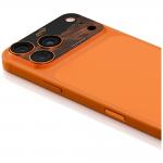 Protectie sticla securizata camera foto Skinarma Sonix Full Aluminium compatibila cu iPhone 17 Pro, Portocaliu 3 - lerato.ro