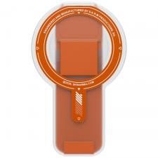 Suport universal pentru telefon Skinarma Arch XE Phaze cu Stand, Compatibil MagSafe, Portocaliu