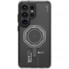 Carcasa Skinarma Magma cu MagSafe compatibila cu Samsung Galaxy S26 Ultra, Grafit