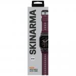 Curea din silicon Skinarma Talon compatibila cu Apple Watch Ultra 49mm, Burgundy 5 - lerato.ro