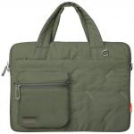 Geanta laptop din nylon Skinarma Jax compatibila cu laptop 14 inch, Verde 2 - lerato.ro