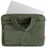 Geanta laptop din nylon Skinarma Jax compatibila cu laptop 14 inch, Verde 3 - lerato.ro