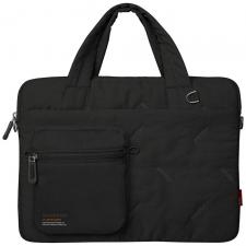 Leather Style, Geanta laptop din nylon Skinarma Jax compatibila cu laptop 14 inch, Negru, lerato.ro