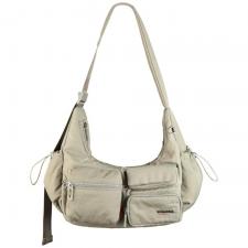 Guess Style, Geanta universala Skinarma Jax, 40 × 29 × 12.5 cm, Nylon, Bej, lerato.ro