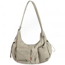Guess Style, Geanta universala Skinarma Jax, 52 × 36 × 15 cm, Nylon, Bej, lerato.ro
