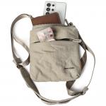 Geanta universala Skinarma Jax Crossbody, 18 × 20 × 3.5 cm, Nylon, Negru 4 - lerato.ro