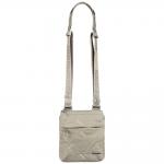 Geanta universala Skinarma Jax Crossbody, 18 × 20 × 3.5 cm, Nylon, Bej 2 - lerato.ro