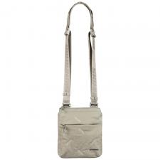 Guess Style, Geanta universala Skinarma Jax Crossbody, 18 × 20 × 3.5 cm, Nylon, Bej, lerato.ro