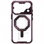 Husa Skinarma Magma cu MagSafe compatibila cu iPhone 18 Pro / 17 Pro, Burgundy 3 - lerato.ro