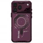 Husa Skinarma Magma cu MagSafe compatibila cu iPhone 18 Pro Max / 17 Pro Max, Burgundy 2 - lerato.ro