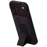 Husa Skinarma Phantom cu MagSafe si Grip Stand compatibila cu iPhone 18 Pro / 17 Pro, Burgundy 7 - lerato.ro