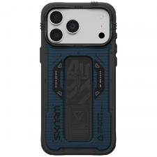 Huse si carcase iPhone 18 Pro Max, Husa Skinarma Phantom cu MagSafe si Grip Stand compatibila cu iPhone 18 Pro Max / 17 Pro Max, Albastru, lerato.ro