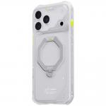 Husa Skinarma Saturn cu MagSafe si Rotating Kick Stand compatibila cu iPhone 18 Pro Max / 17 Pro Max, Frost 3 - lerato.ro