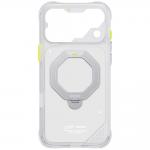 Husa Skinarma Saturn cu MagSafe si Rotating Kick Stand compatibila cu iPhone 18 Pro Max / 17 Pro Max, Frost 5 - lerato.ro