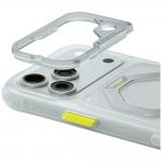 Husa Skinarma Saturn cu MagSafe si Rotating Kick Stand compatibila cu iPhone 18 Pro Max / 17 Pro Max, Frost 7 - lerato.ro