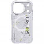 Husa Skinarma Sonar cu MagSafe compatibila cu iPhone 18 Pro / 17 Pro, Alb 5 - lerato.ro