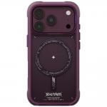 Husa Skinarma Avion cu MagSafe compatibila cu iPhone 18 Pro / 17 Pro, Burgundy 2 - lerato.ro