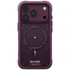 Huse si carcase iPhone 18 Pro, Husa Skinarma Avion cu MagSafe compatibila cu iPhone 18 Pro / 17 Pro, Burgundy, lerato.ro