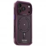 Husa Skinarma Avion cu MagSafe compatibila cu iPhone 18 Pro / 17 Pro, Burgundy 5 - lerato.ro