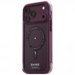 Husa Skinarma Avion cu MagSafe compatibila cu iPhone 18 Pro Max / 17 Pro Max, Burgundy 6 - lerato.ro