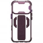 Husa Skinarma Helio CE Grip Stand cu MagSafe compatibila cu iPhone 18 Pro / 17 Pro, Burgundy 5 - lerato.ro