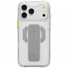 Huse si carcase iPhone 18 Pro, Husa Skinarma Helio CE Grip Stand cu MagSafe compatibila cu iPhone 18 Pro / 17 Pro, Transparent, lerato.ro