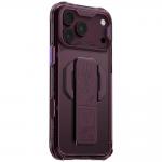 Husa Skinarma Helio CE Grip Stand cu MagSafe compatibila cu iPhone 18 Pro Max / 17 Pro Max, Burgundy 3 - lerato.ro
