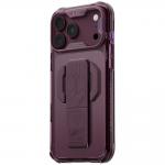Husa Skinarma Helio CE Grip Stand cu MagSafe compatibila cu iPhone 18 Pro Max / 17 Pro Max, Burgundy 4 - lerato.ro