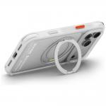 Husa Skinarma Atlas Rotating Kick Stand cu MagSafe compatibila cu iPhone 18 Pro / 17 Pro, Alb 6 - lerato.ro