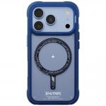 Husa Skinarma Avion cu MagSafe compatibila cu iPhone 18 Pro / 17 Pro, Albastru 2 - lerato.ro