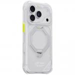 Husa Skinarma Saturn Rotating Kick Stand cu MagSafe compatibila cu iPhone 18 Pro / 17 Pro, Frost 3 - lerato.ro